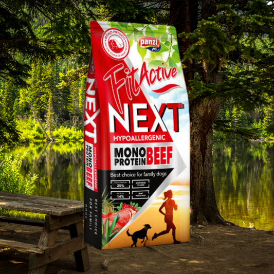 Panzi FitActive Mono Protein Beef – Marhahúsos száraz kutyatáp – 15 kg